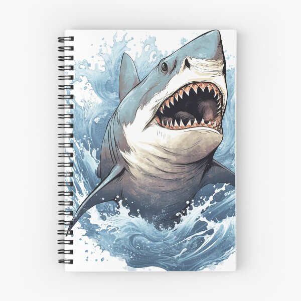Item preview, Captivating Shark Depiction designed and sold by MuseOfMilo.