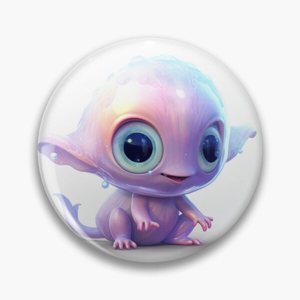 Item preview, Cute Futuristic Purple Alien Science Fiction designed and sold by FuturisticV.