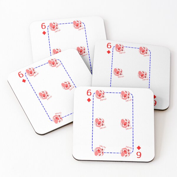 Item preview, 6 of diamonds designed and sold by Whimsy Trail Co.