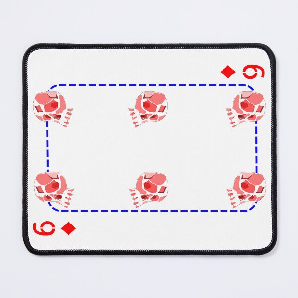 Item preview, 6 of diamonds designed and sold by m-yoga-store.
