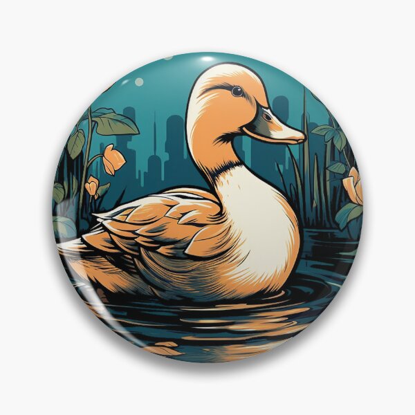Artikelvorschau, Charming Duck Illustration entworfen und verkauft von MuseOfMilo.