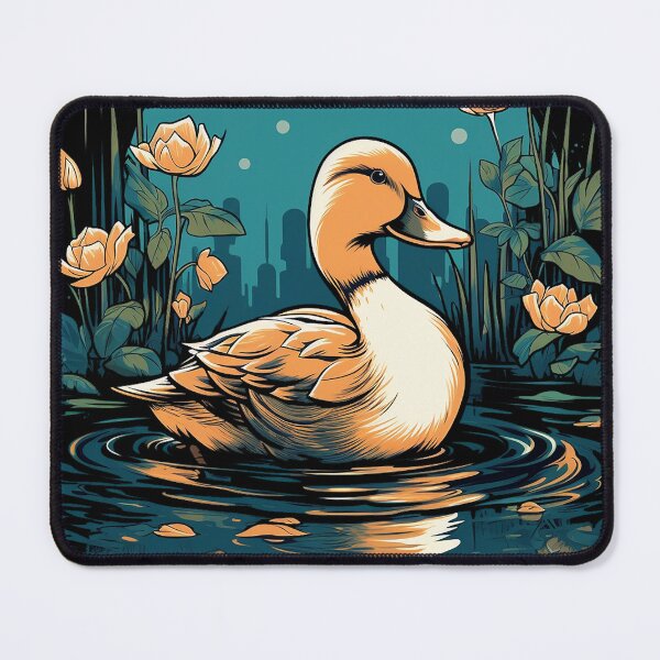 Item preview, Charming Duck Illustration designed and sold by MuseOfMilo.