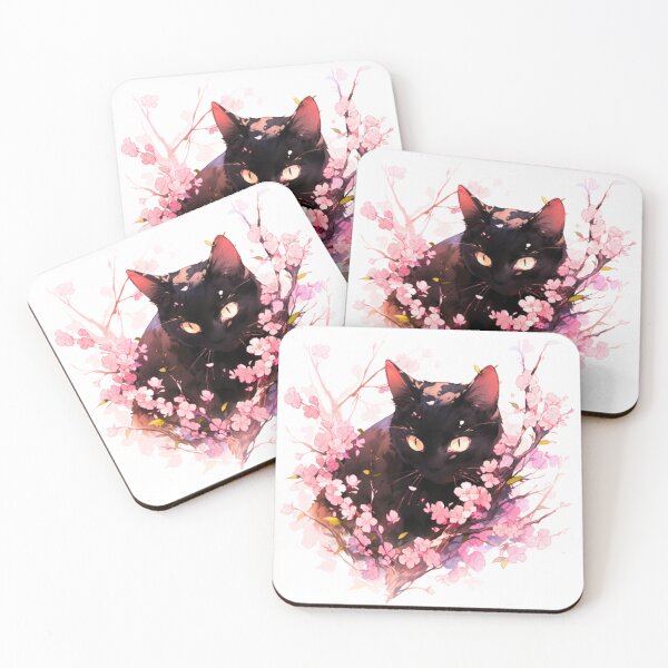 Item preview, Cat in a plum tree designed and sold by thoruart.