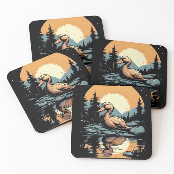 Item preview, Charming Duck Illustration designed and sold by MuseOfMilo.