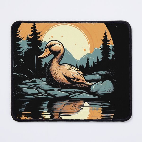Item preview, Charming Duck Illustration designed and sold by MuseOfMilo.