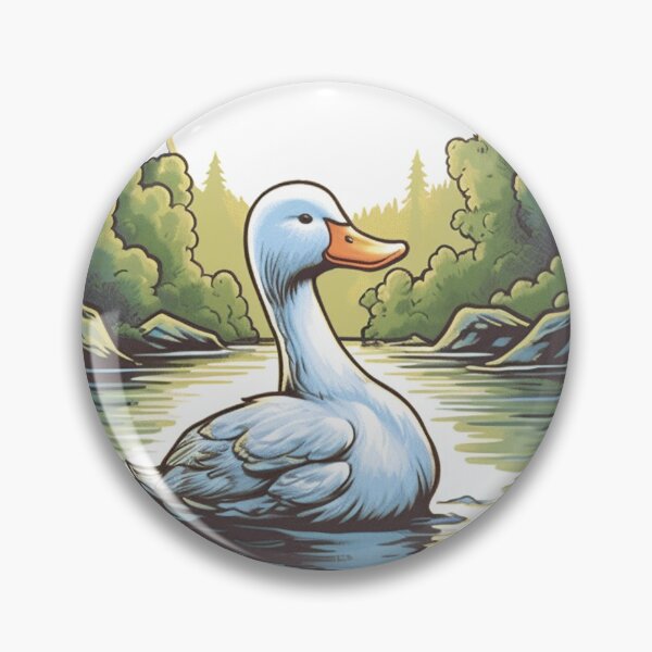 Artikelvorschau, Charming Duck Illustration entworfen und verkauft von MuseOfMilo.