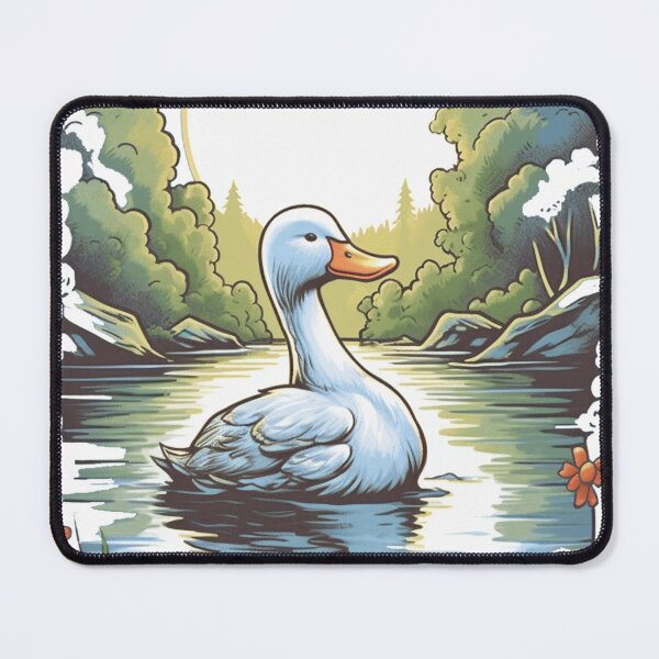 Item preview, Charming Duck Illustration designed and sold by MuseOfMilo.