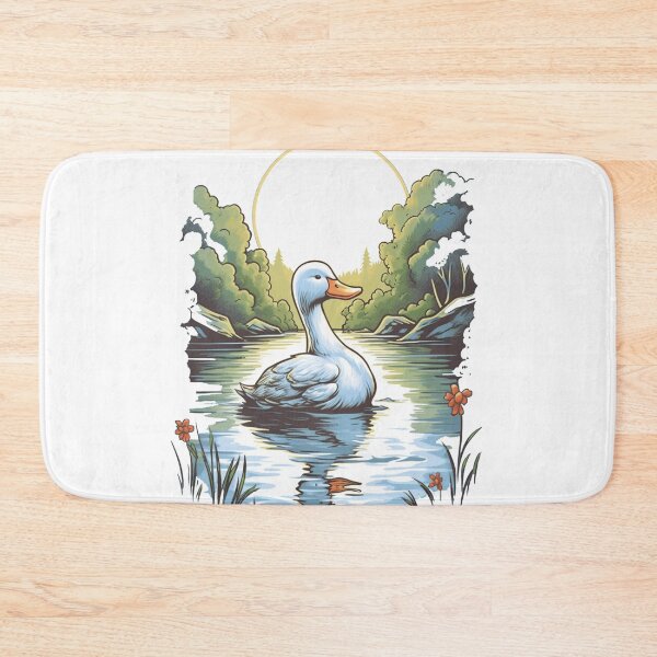 Item preview, Charming Duck Illustration designed and sold by MuseOfMilo.