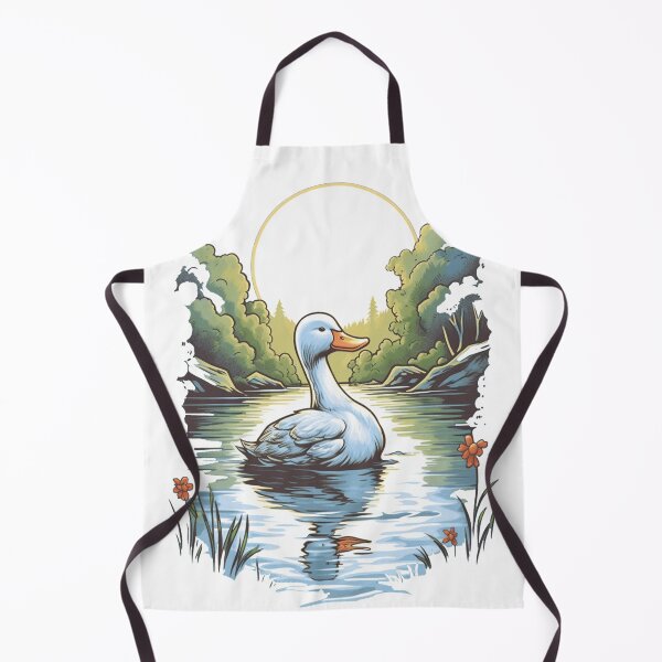 Item preview, Charming Duck Illustration designed and sold by MuseOfMilo.
