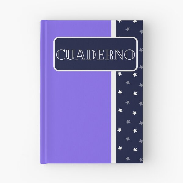 Item preview, Silver Stars Purple Notebook designed and sold by Yesskathe.