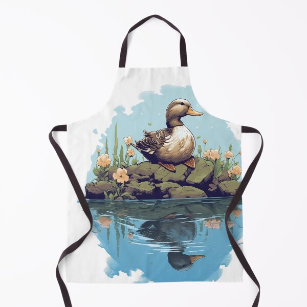 Item preview, Charming Duck Illustration designed and sold by MuseOfMilo.