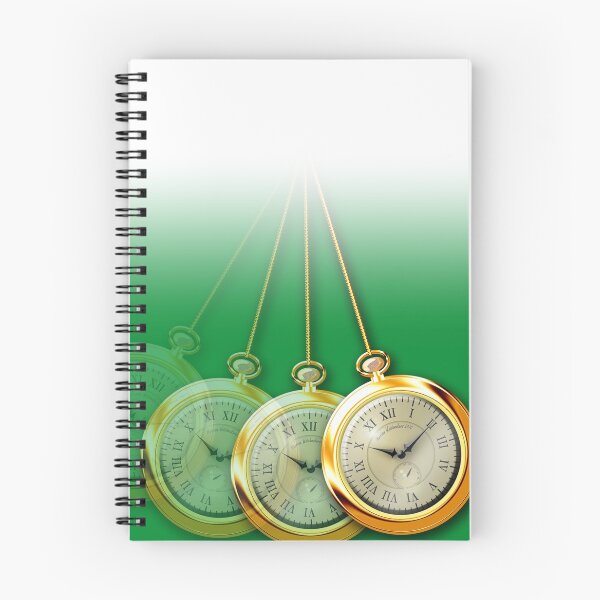 Item preview, Green Hypnosis Swinging Pocket Watch Design designed and sold by harrizon.