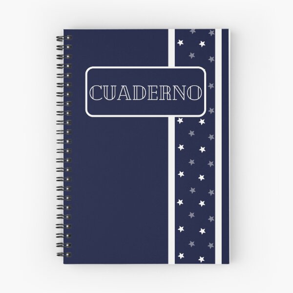 Item preview, Navy Blue with White Stars Notebook designed and sold by Yesskathe.