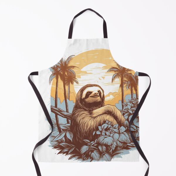 Item preview, Cozy Sloth Illustration designed and sold by MuseOfMilo.