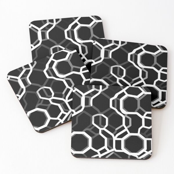 Item preview, Abstract Geometries in Black and White Pattern Design designed and sold by SBD-Shop.