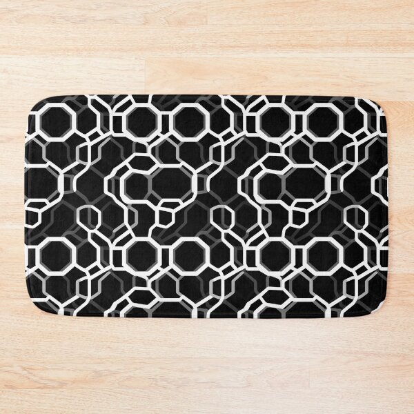 Item preview, Abstract Geometries in Black and White Pattern Design designed and sold by SBD-Shop.