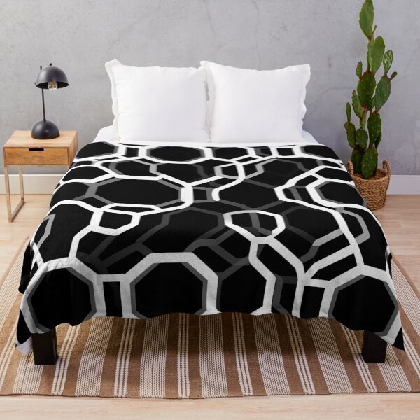 Item preview, Abstract Geometries in Black and White Pattern Design designed and sold by SBD-Shop.
