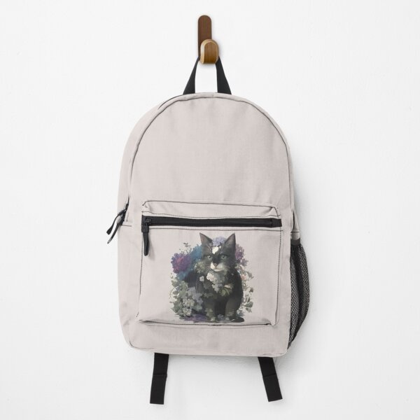 Item preview, Floral Feline: The Cat in Garden designed and sold by KittyKorner0.