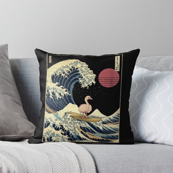 Item preview, Ostrich Kanagawa Japanese Surfing Wave designed and sold by rafaeltto.