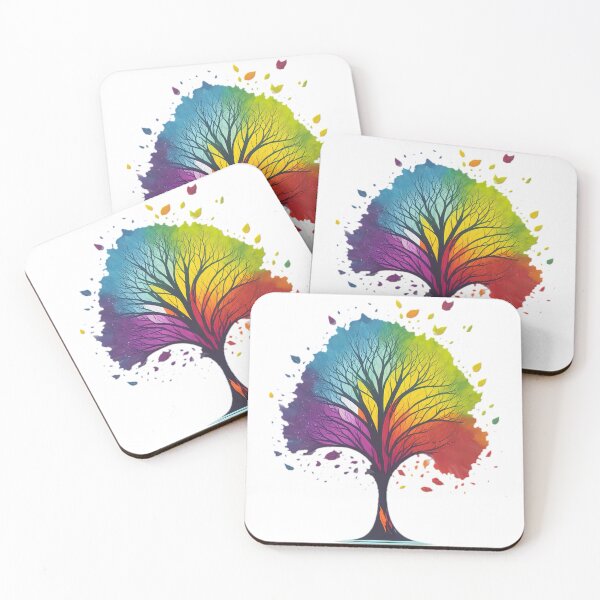 Item preview, Rainbow color tree designed and sold by Magic-almix.