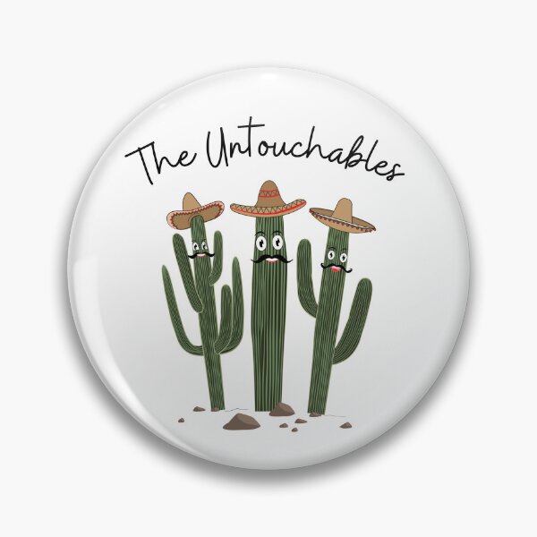 Item preview, The untouchables Funny Cactus T-shirt designed and sold by Lonestarrach.