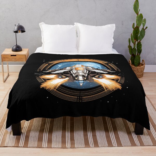 Artikelvorschau, Futuristic Spaceship Illustration entworfen und verkauft von MuseOfMilo.