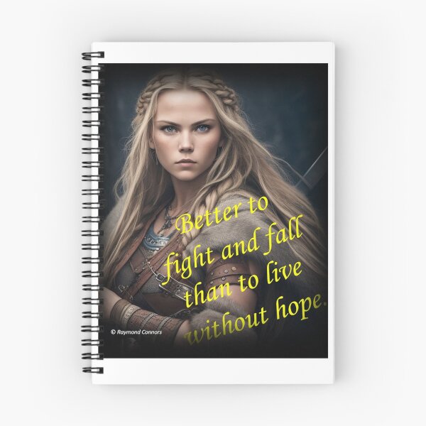 Item preview, Wise Viking woman warrior with traditional quote designed and sold by ElderWisdom.