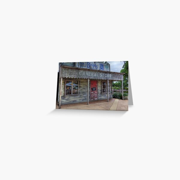 Item preview, Old General Store-1017-HDR designed and sold by Barbara Harris.