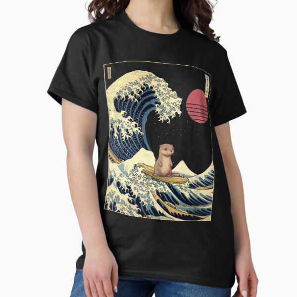 Artikel-Vorschau von Otter Kanagawa Japanese Surfing Wave, designt und verkauft von rafaeltto.