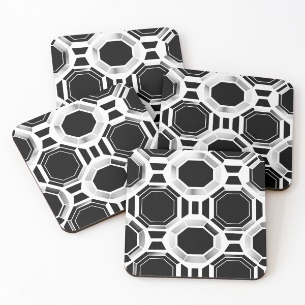Item preview, Abstract Geometry in Black and White designed and sold by SBD-Shop.