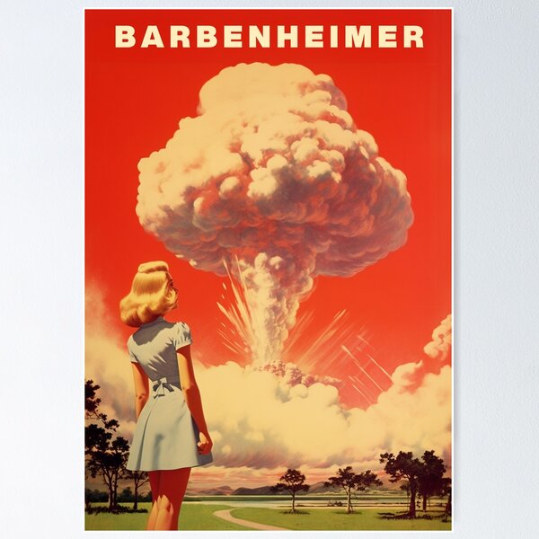 Item preview, BARBENHEIMER 2023 designed and sold by Retro Travel Design.