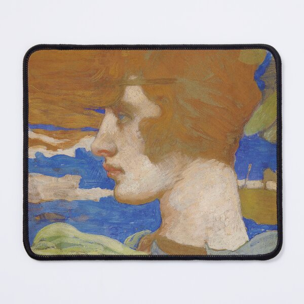 Item preview, Wind | David Forrester Wilson | 1930 Pre-Raphaelite Art designed and sold by CJET.