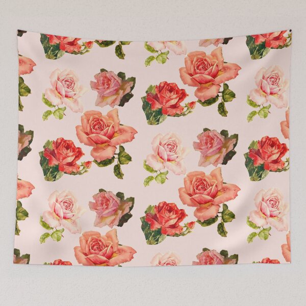 Item preview, Vintage Pink Roses  designed and sold by TinaSalazar.