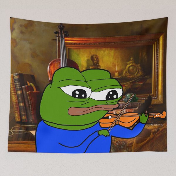 Item preview, Pepe Playing Violin Apu Violin Player designed and sold by Slav-Art.