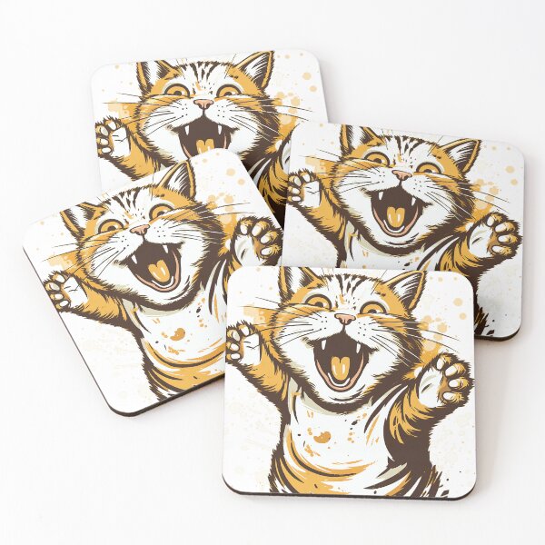 Item preview, Humorous Cat Illustration designed and sold by MuseOfMilo.