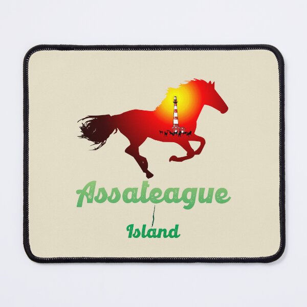 Item preview, Assateague Island Horses and Lighthouse designed and sold by antonietta40.