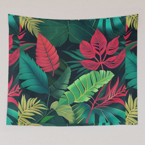 Item preview, Tropical Leaves designed and sold by likbatonboot.