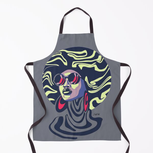 Item preview, Unbothered Afro Radioactive designed and sold by ChelArts.