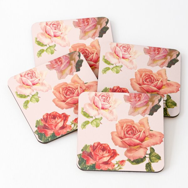 Item preview, Vintage Pink Roses  designed and sold by TinaSalazar.