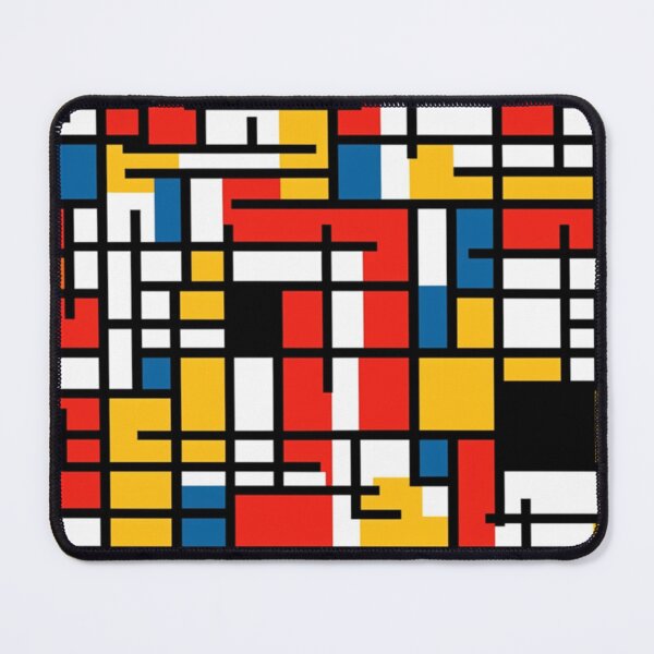Item preview,  "Kaleidoscopic Harmony: Exploring Mondrian's Geometry with Primary Colors and Black Lines" designed and sold by SBD-Shop.