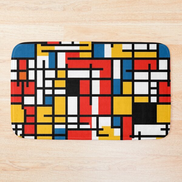 Item preview,  "Kaleidoscopic Harmony: Exploring Mondrian's Geometry with Primary Colors and Black Lines" designed and sold by SBD-Shop.