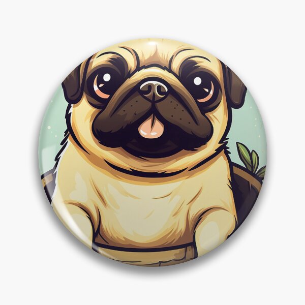 Artikelvorschau, Adorable Pugtatoe Character entworfen und verkauft von MuseOfMilo.