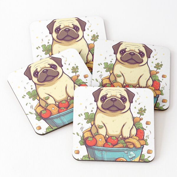 Item preview, Adorable Pugtatoe Character designed and sold by MuseOfMilo.