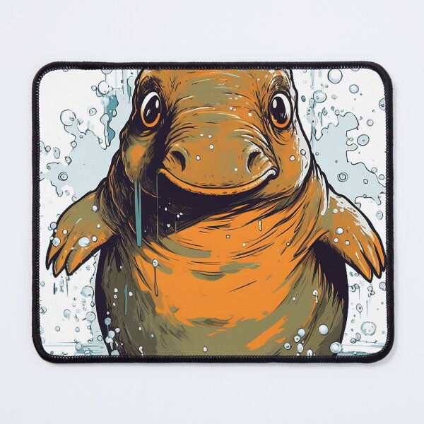 Item preview, Intriguing Platypus Illustration designed and sold by MuseOfMilo.