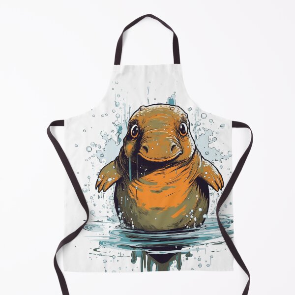Aperçu de l'œuvre Intriguing Platypus Illustration créée et vendue par MuseOfMilo.