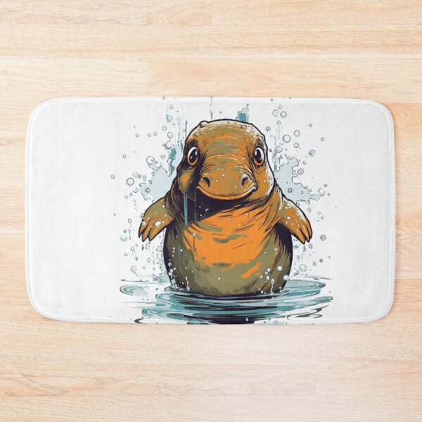 Item preview, Intriguing Platypus Illustration designed and sold by MuseOfMilo.
