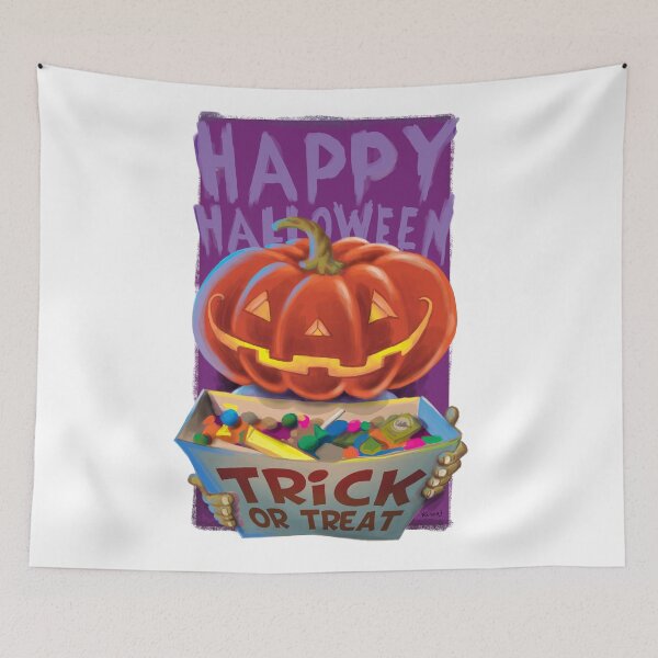Item preview, Happy Halloween - Trick or treat designed and sold by Mariano Ruszaj.