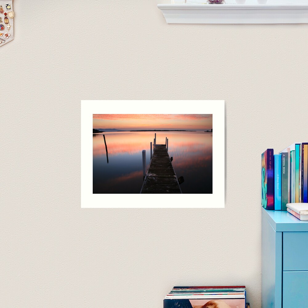 A new day dawns, Mallacoota, Australia Art Print