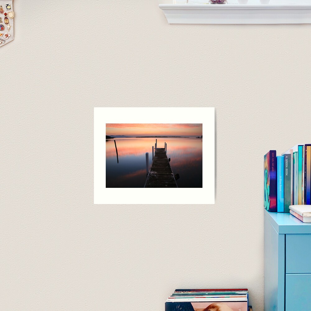 A new day dawns, Mallacoota, Australia Art Print