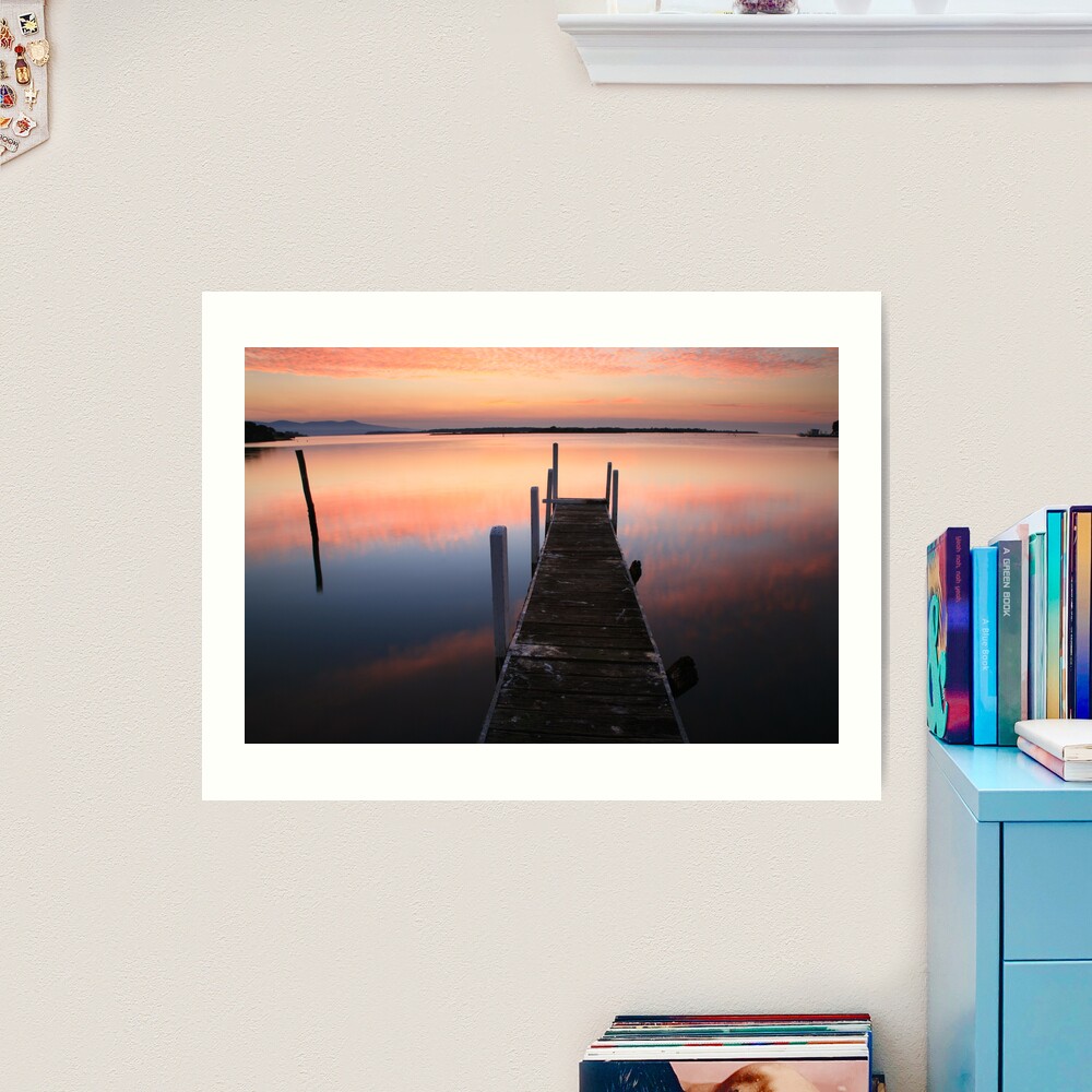 A new day dawns, Mallacoota, Australia Art Print